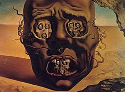 salvador dali the face of war